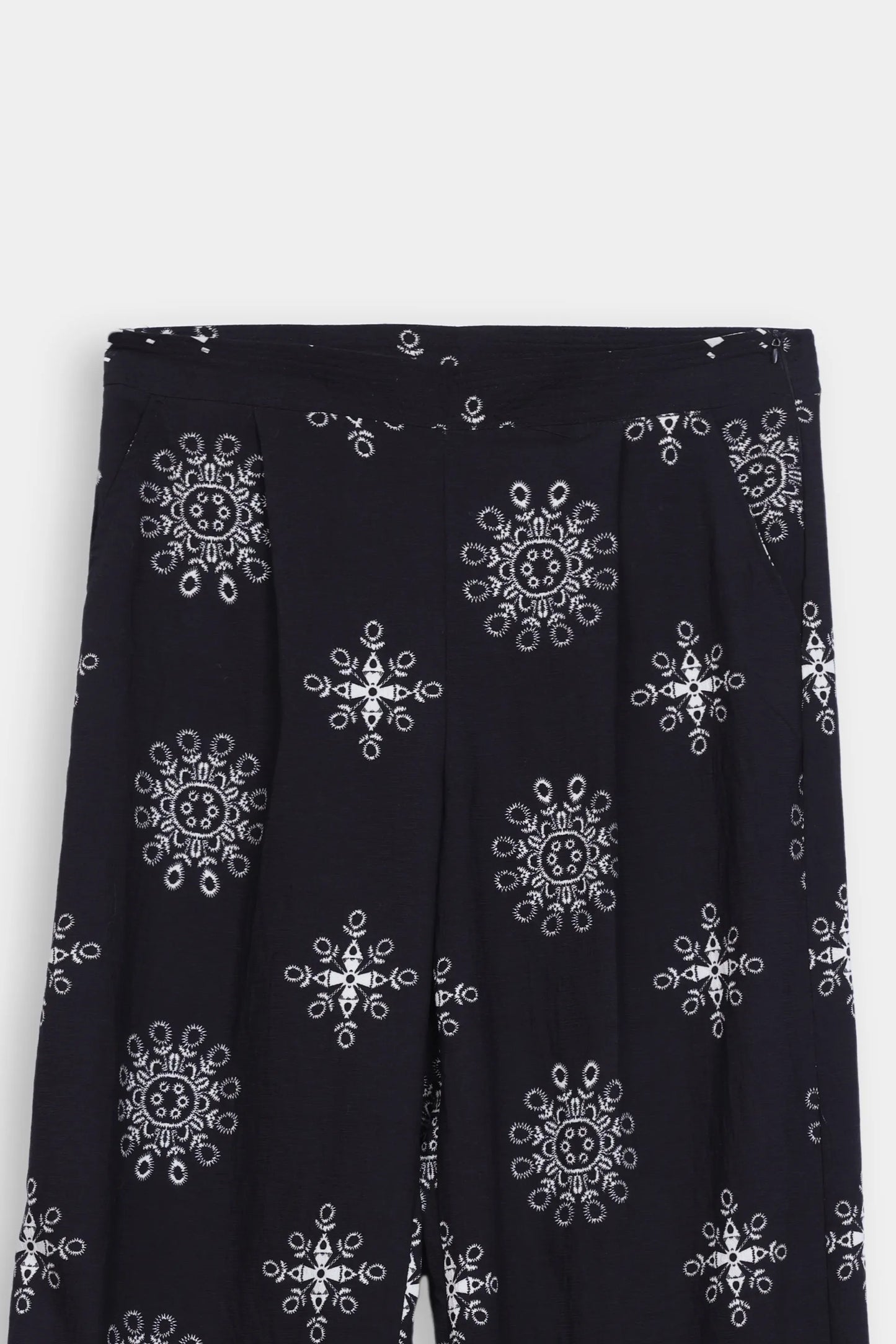 Cotton-Viscose Printed Trousers - Cougar Clothing
