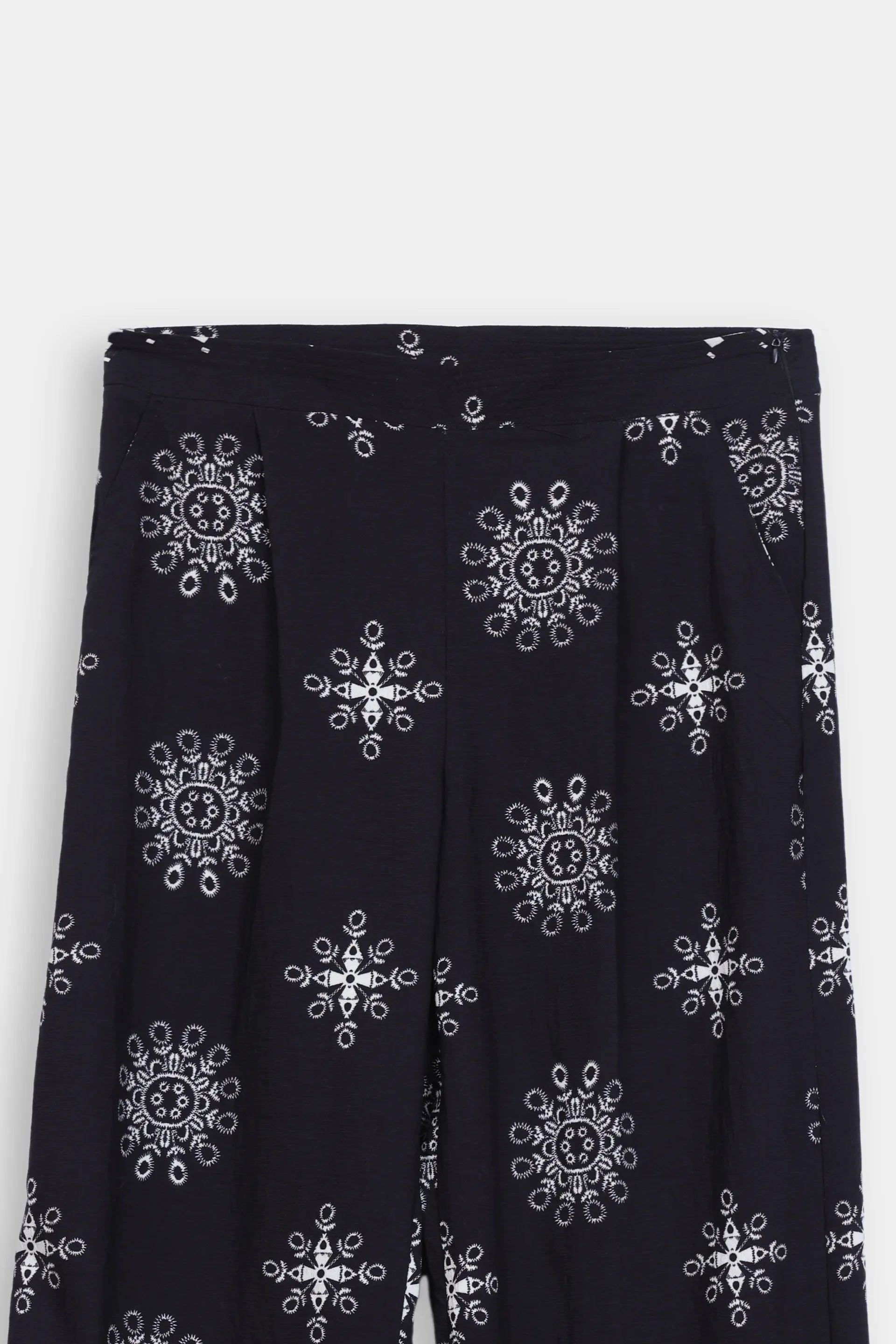 Cotton-Viscose Printed Trousers - Cougar Clothing