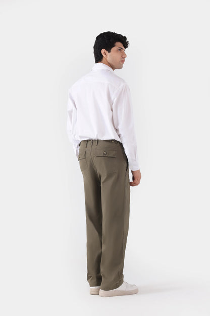 Straight Fit Trousers - Cougar Clothing