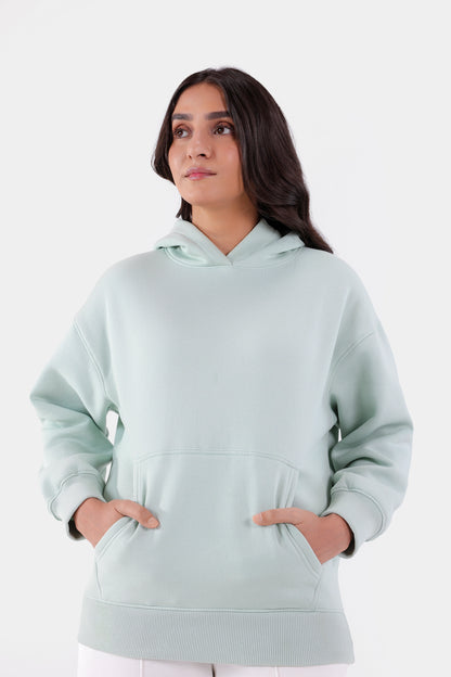 Back Printed Fleece Hoodie - Cougar Clothing