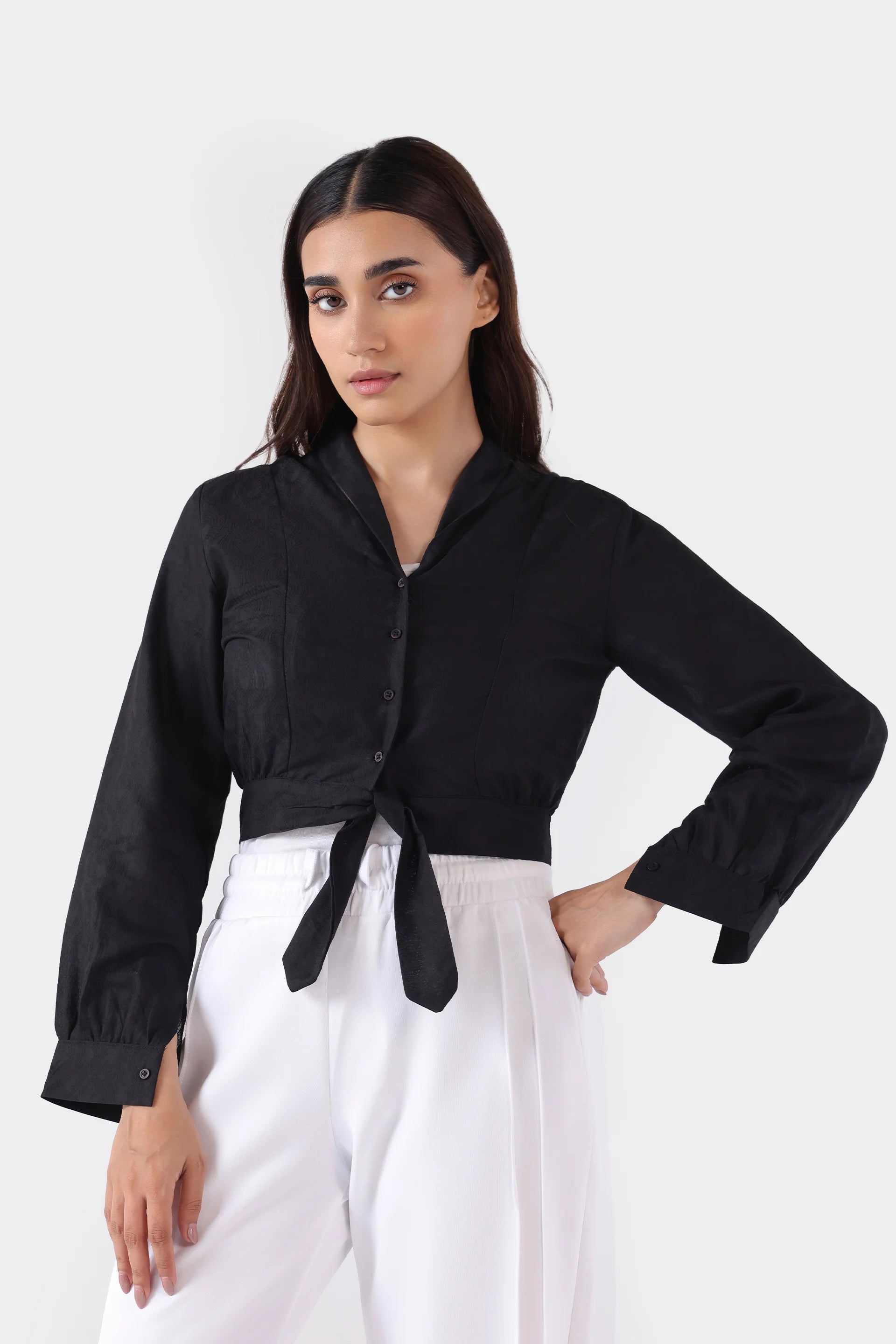 Knot Crop Top - Cougar Clothing