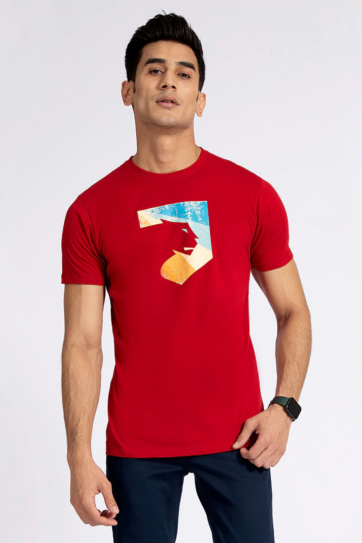 Red Cougar's Logo T-Shirt