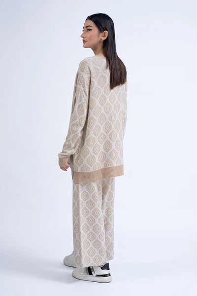 Skin Patterned Knit Co-Ord Set