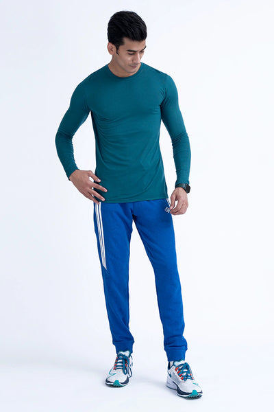 Teal Round Neck T-Shirt