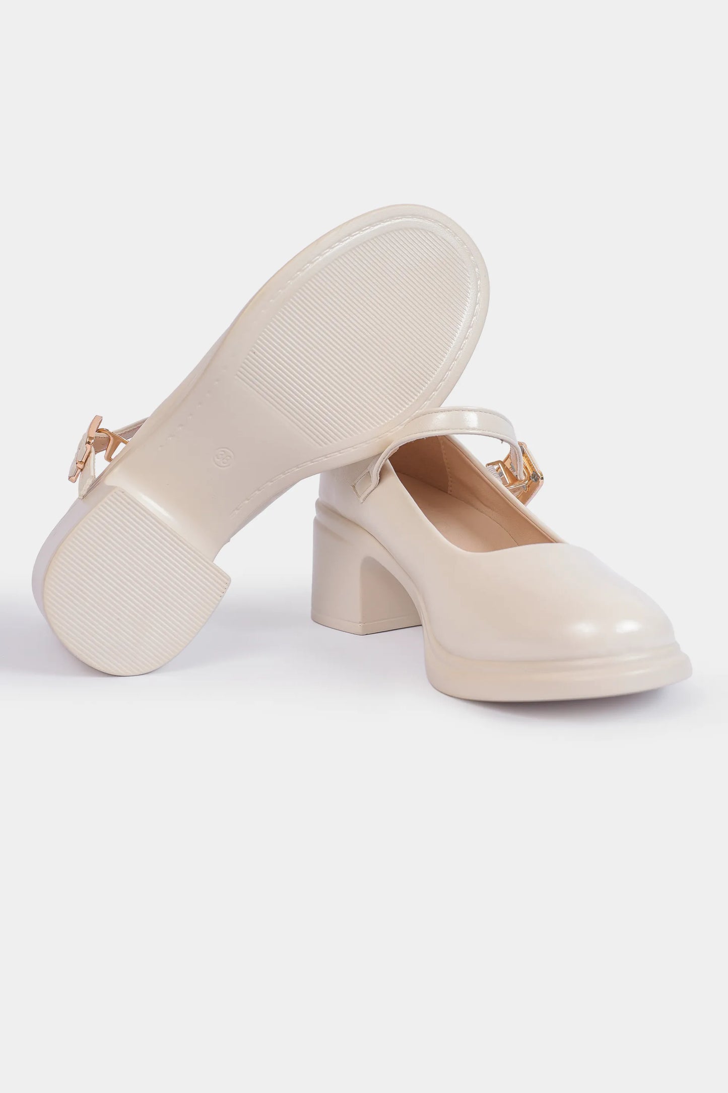 Block Heel Mary Janes - Cougar Clothing