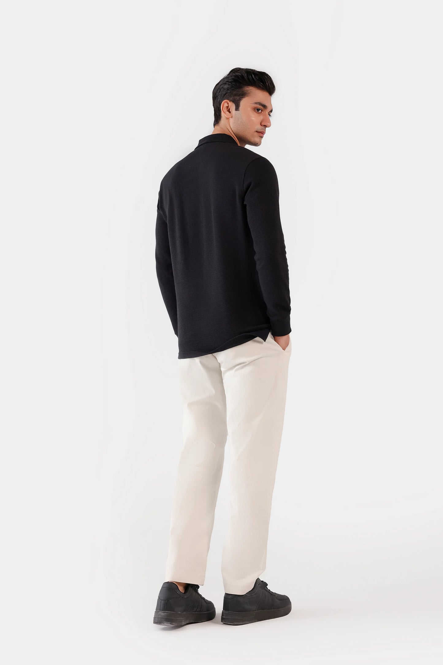 Quarter Zip Ottoman Polo - Cougar Clothing