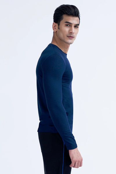 Navy Round Neck T-Shirt