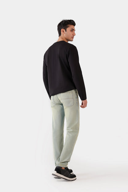 Slim Fit Light Wash Jeans - Cougar Clothing