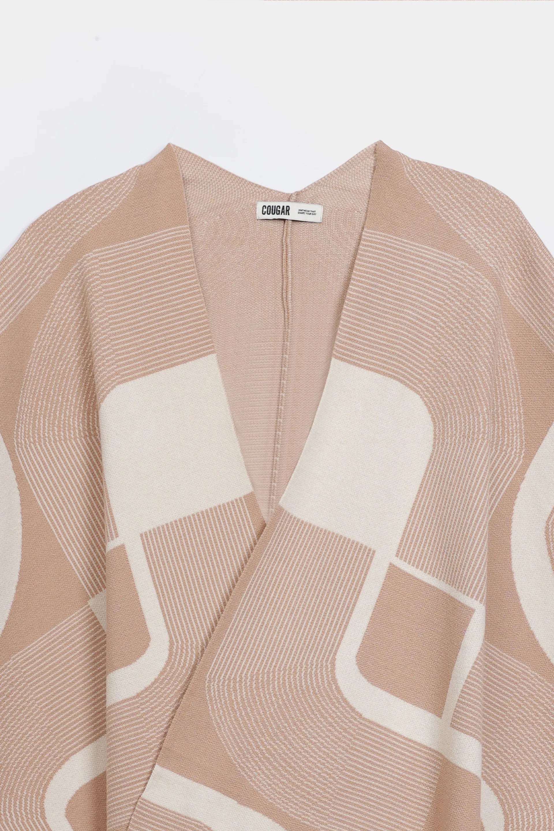 Patterned Cape Shawl - Cougar Clothing