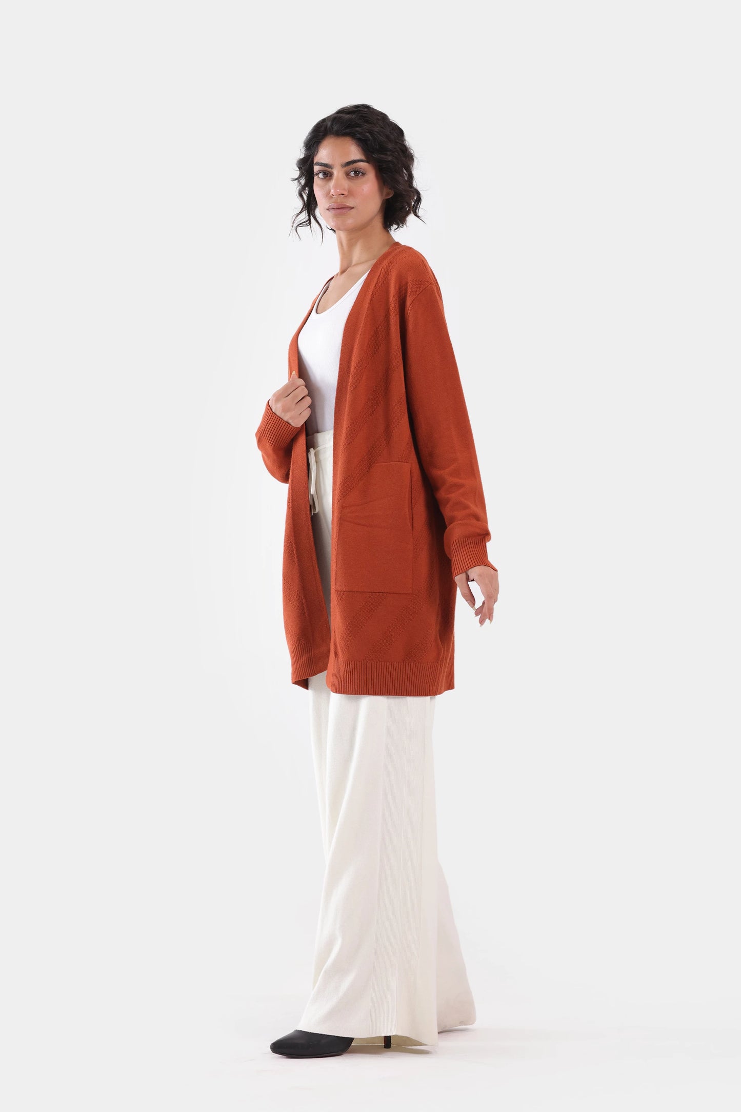 Fine Gauge Knit Cardigan - Cougar Clothing