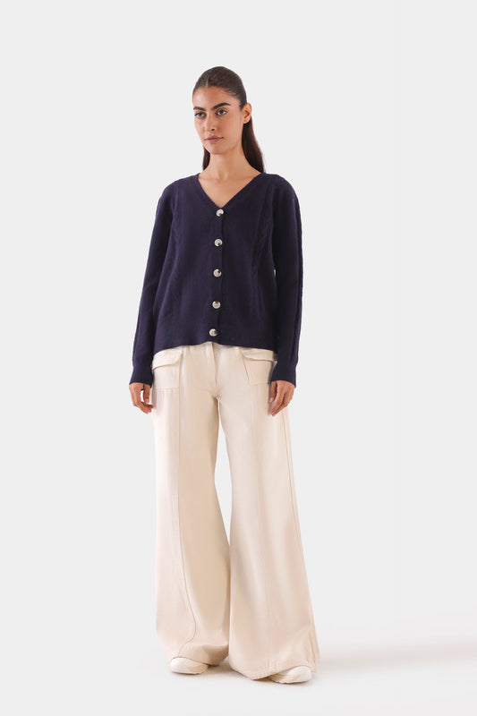 V-Neck Cardigan