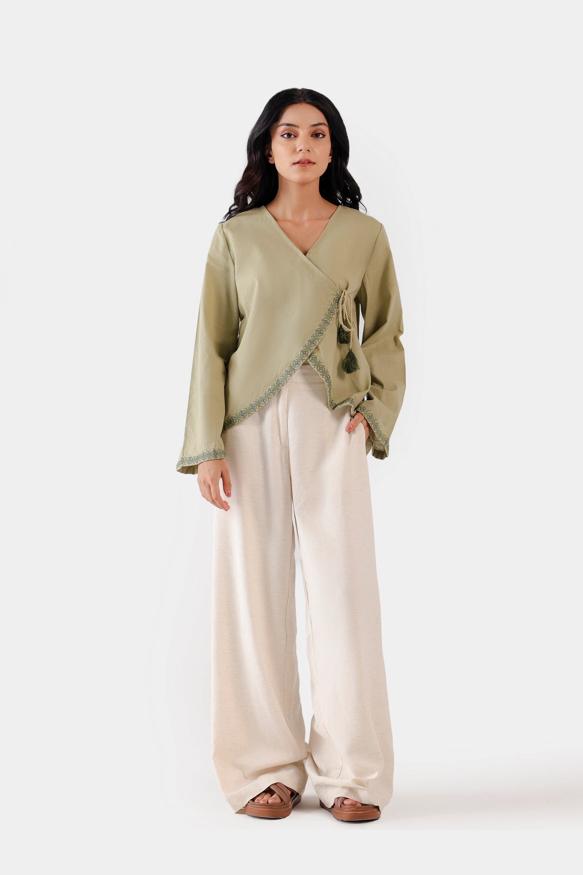 Wrap Top - Cougar Clothing