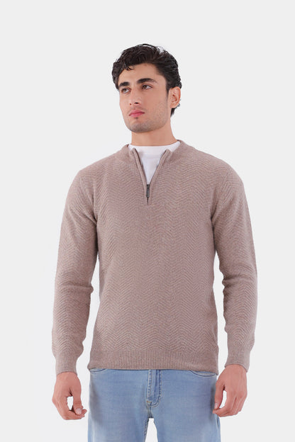 Cozy Quarter Zip Sweater - Cougar Clothing