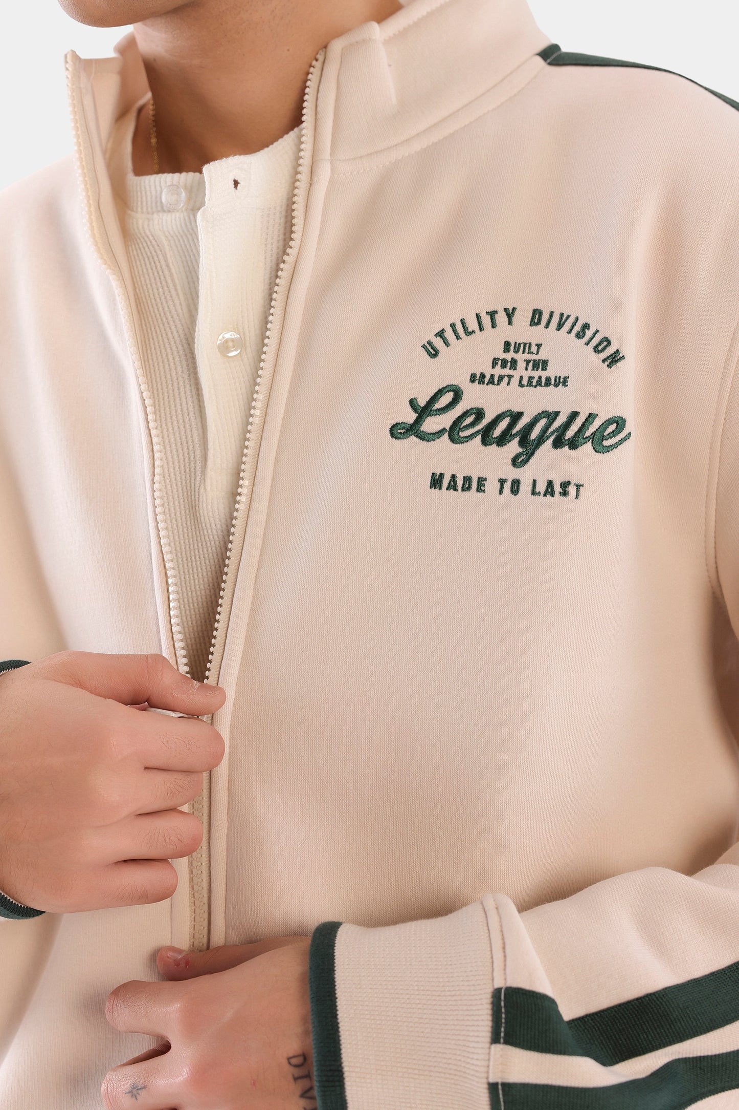 Embroidered Fleece Jacket