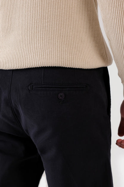 Relaxed Textured Chino Pants - Cougar Clothing