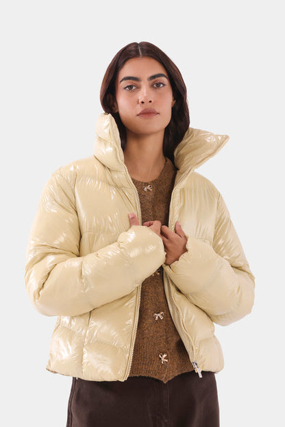 Cropped Puffer Jacket