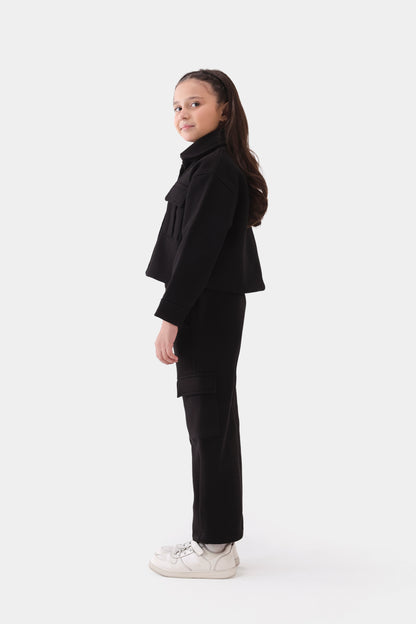 Flap Pocket Tweed Jacket