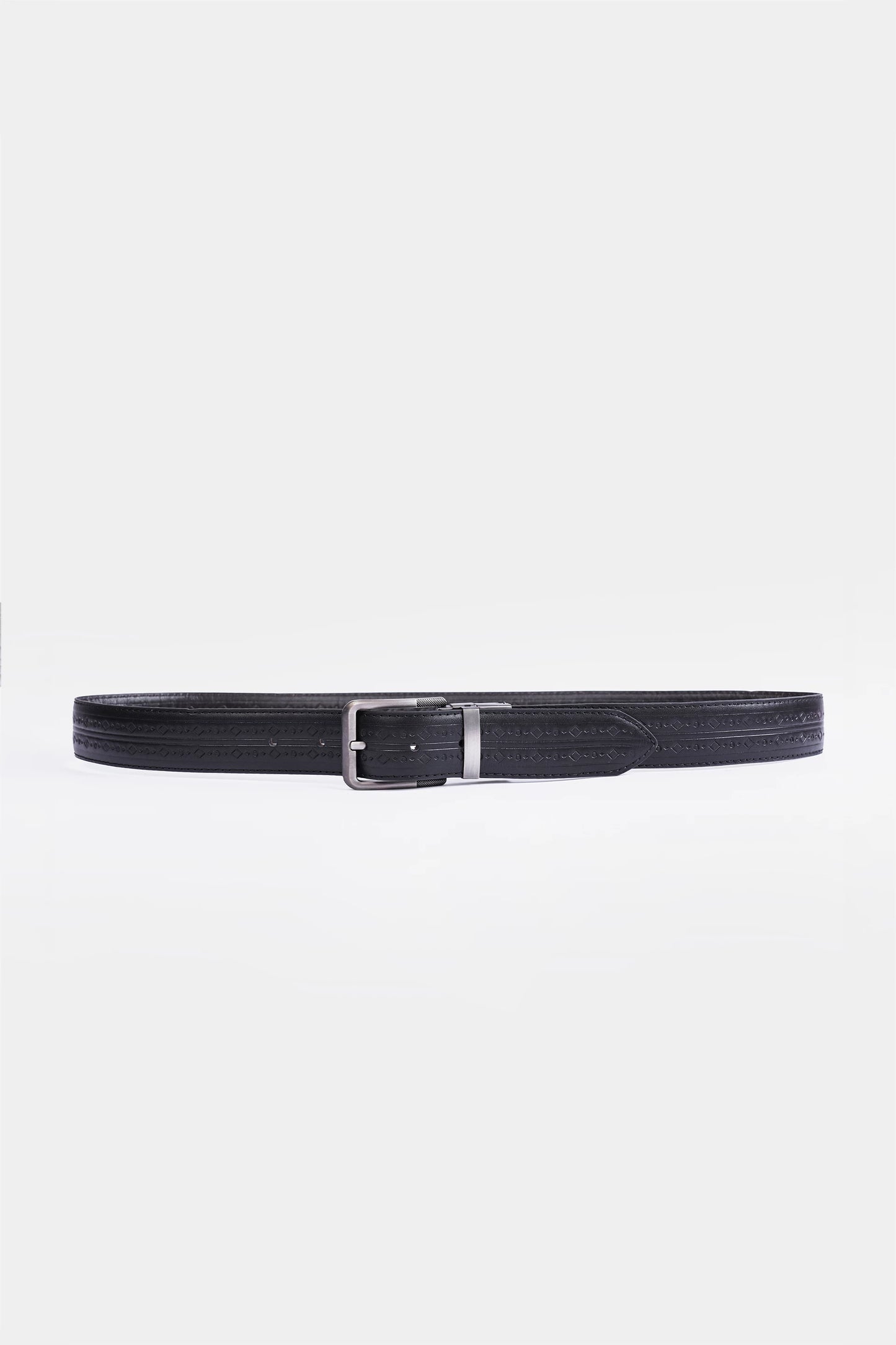Textured Pattern Double Sided Belt - Cougar Clothing