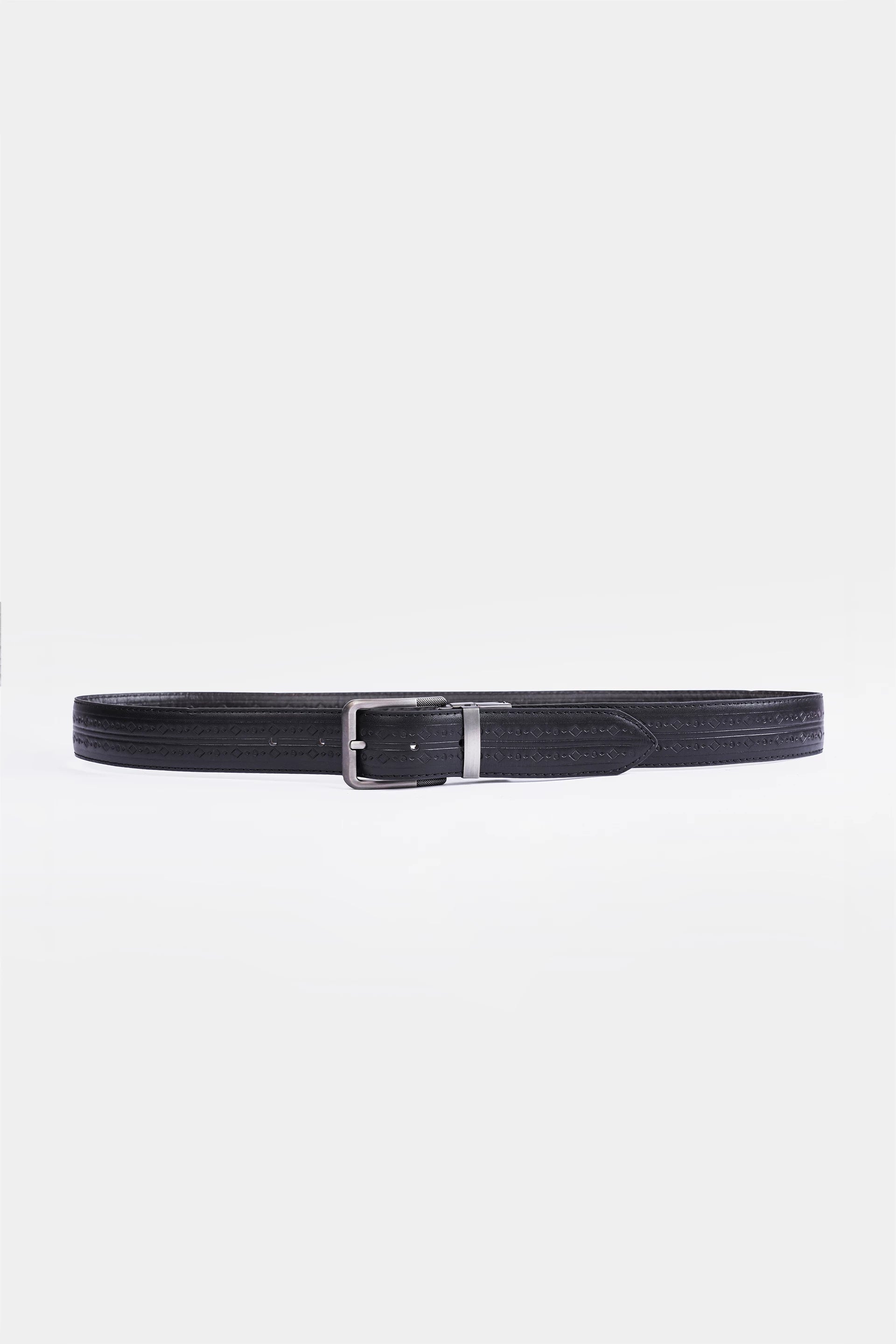 Textured Pattern Double Sided Belt - Cougar Clothing