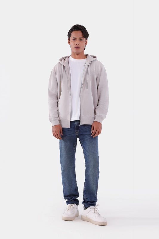 Basic Zipper Hoodie - Cougar Clothing