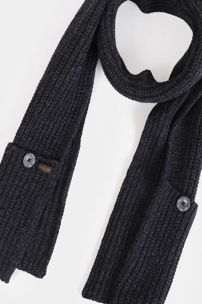 Knit Pocket Scarf