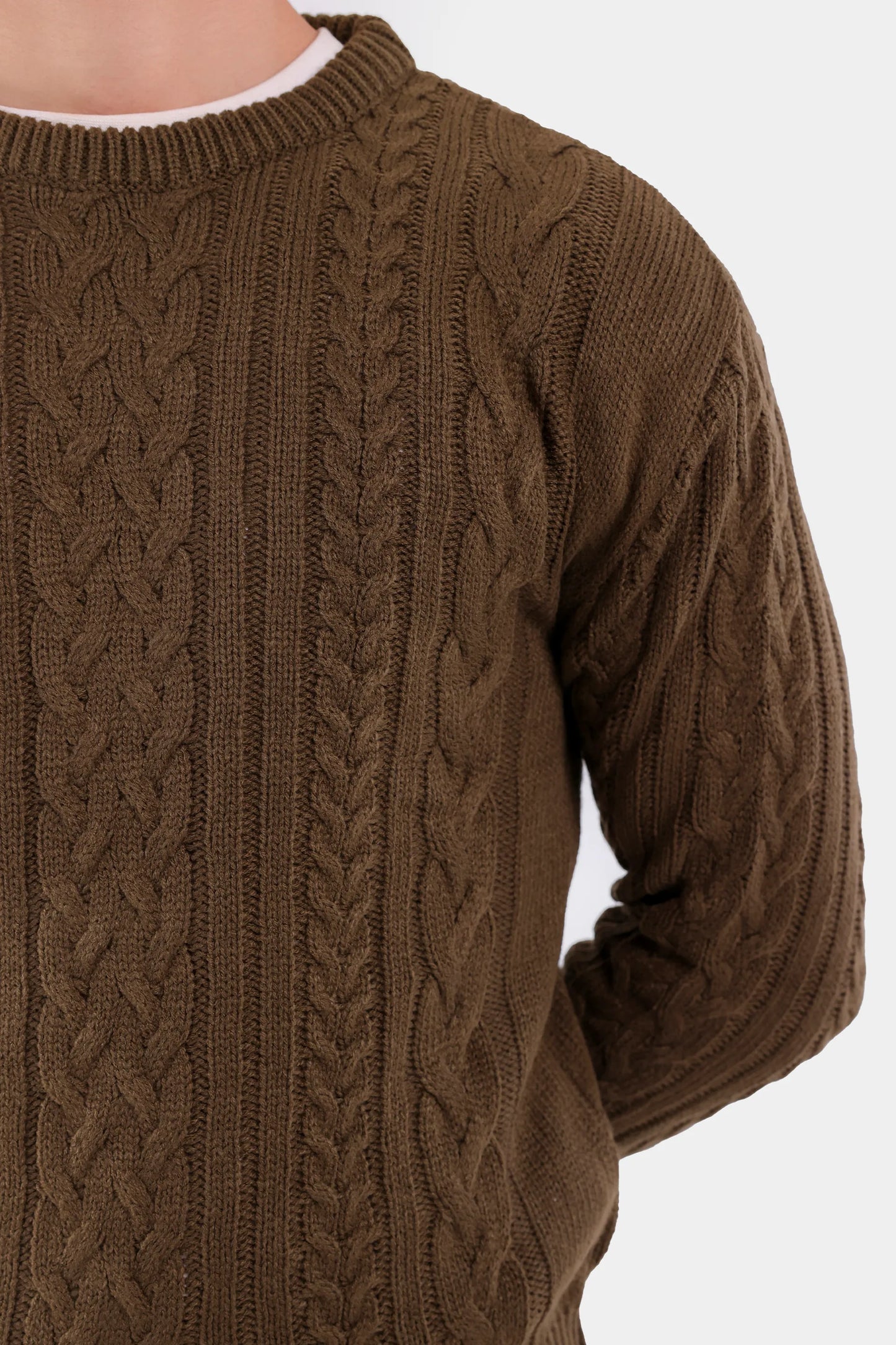 Textured Knit Sweater - Cougar Clothing