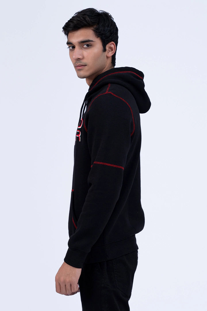 Racer animation black hoodie Clearance