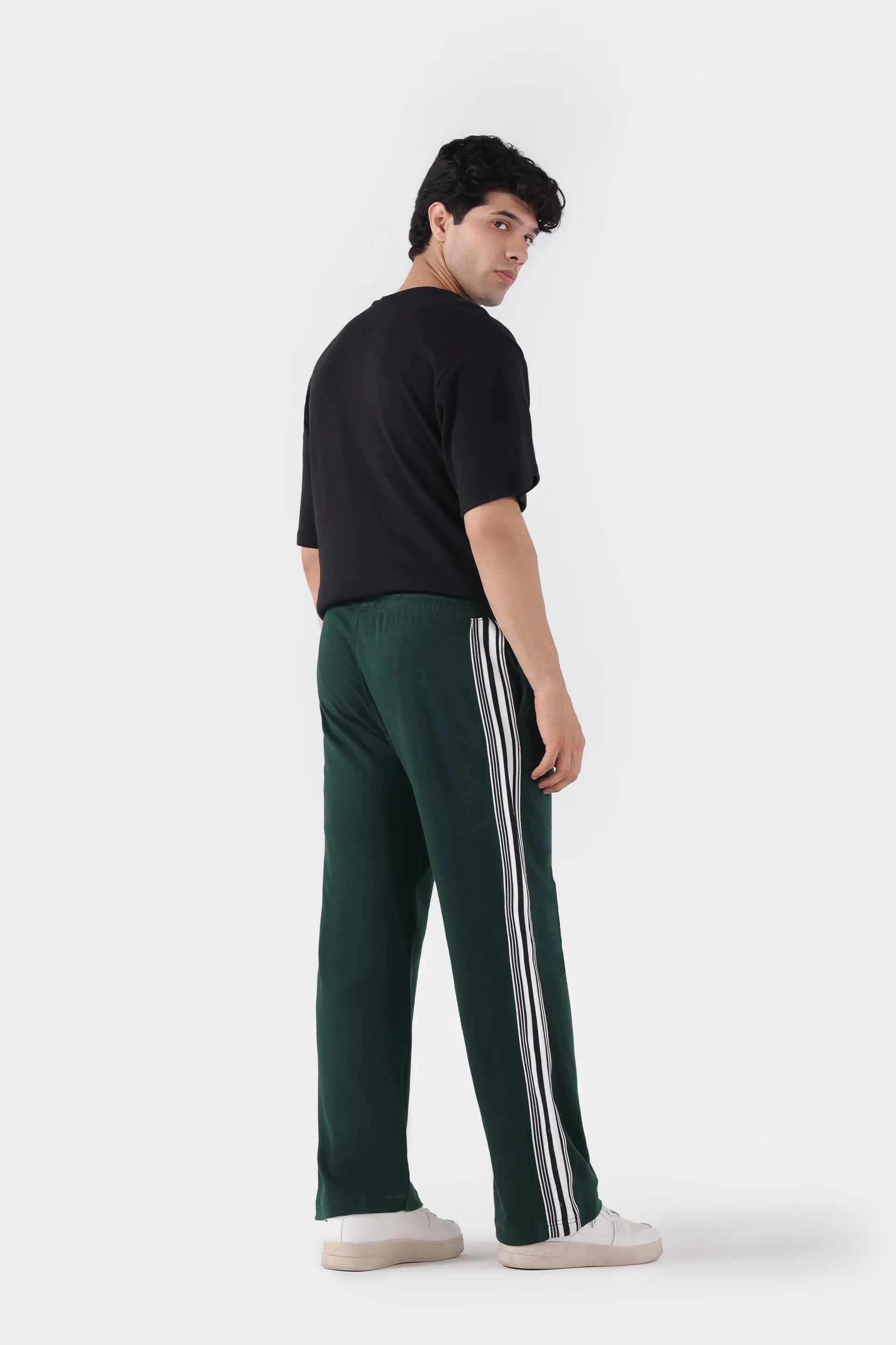 Straight Side Striped Trousers - Cougar Clothing