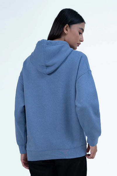 Vista Blue Penguin Hoodie