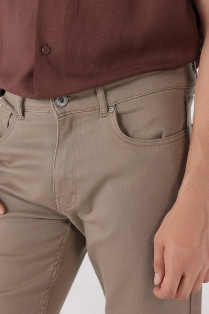 Slim Fit 5 Pocket Pants - Cougar Clothing