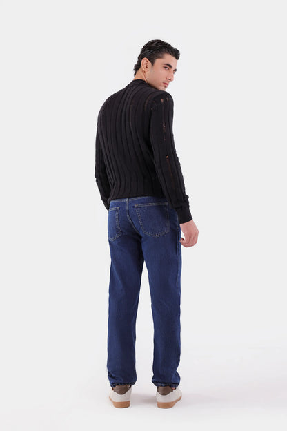 Rib Knit Sweater - Cougar Clothing