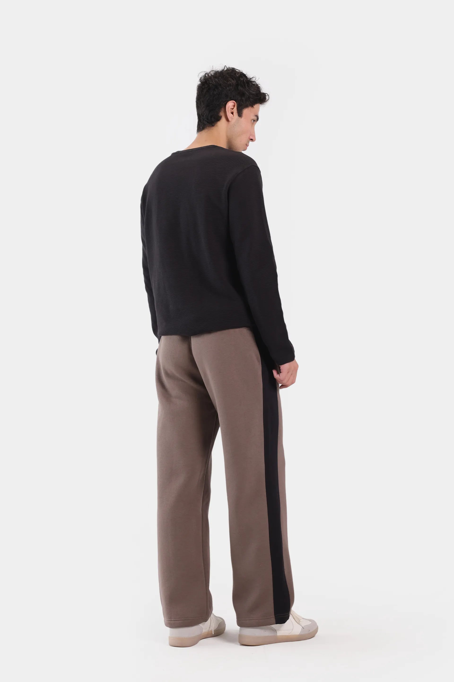 Contrast Side Striped Trousers - Cougar Clothing