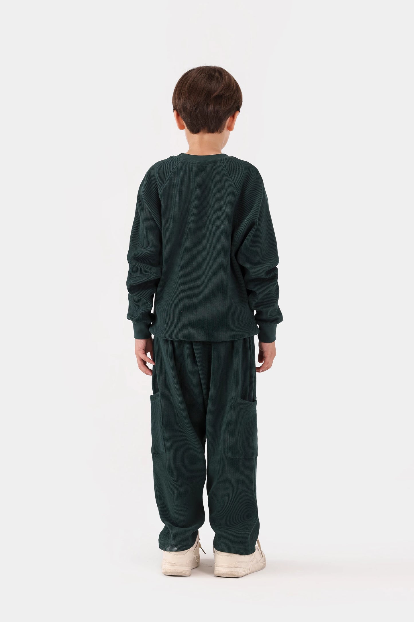 Waffle Knit Trousers - Cougar Clothing