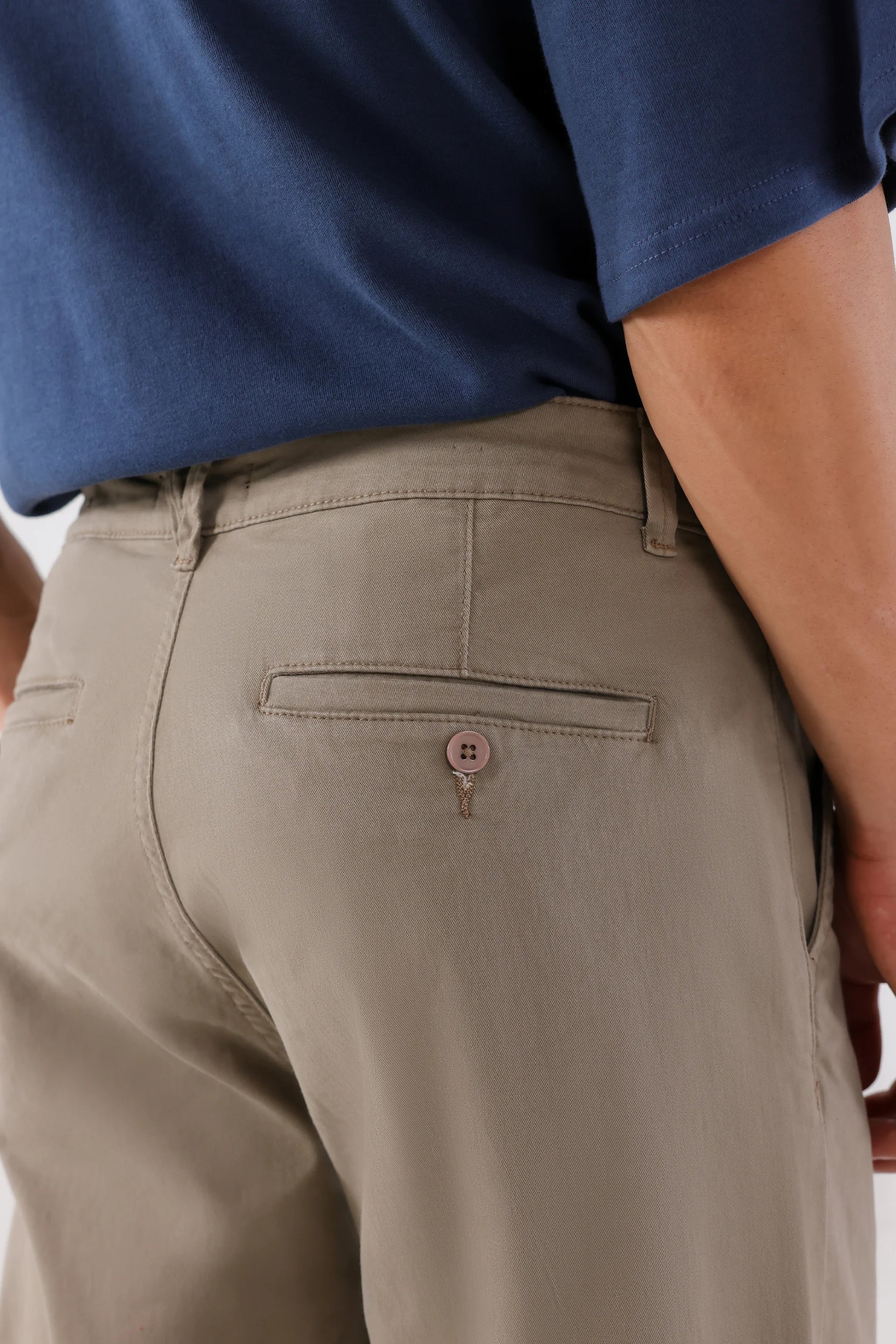 Shop Khaki Relaxed Fit Chino Pants