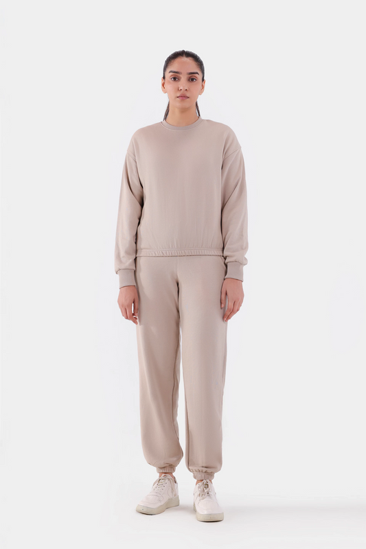 Cinched Waist Sweatshirt - Cougar Clothing