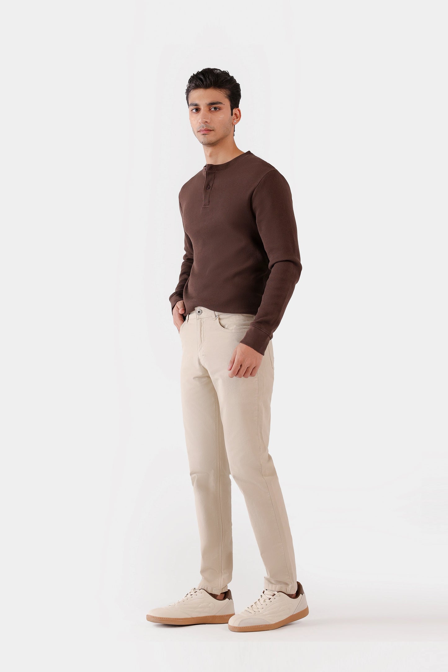 Basic 5 Pocket Slim Fit Pants - Cougar Clothing