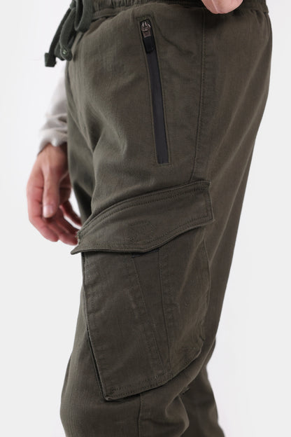 Jogger Fit Cargo Trousers - Cougar Clothing
