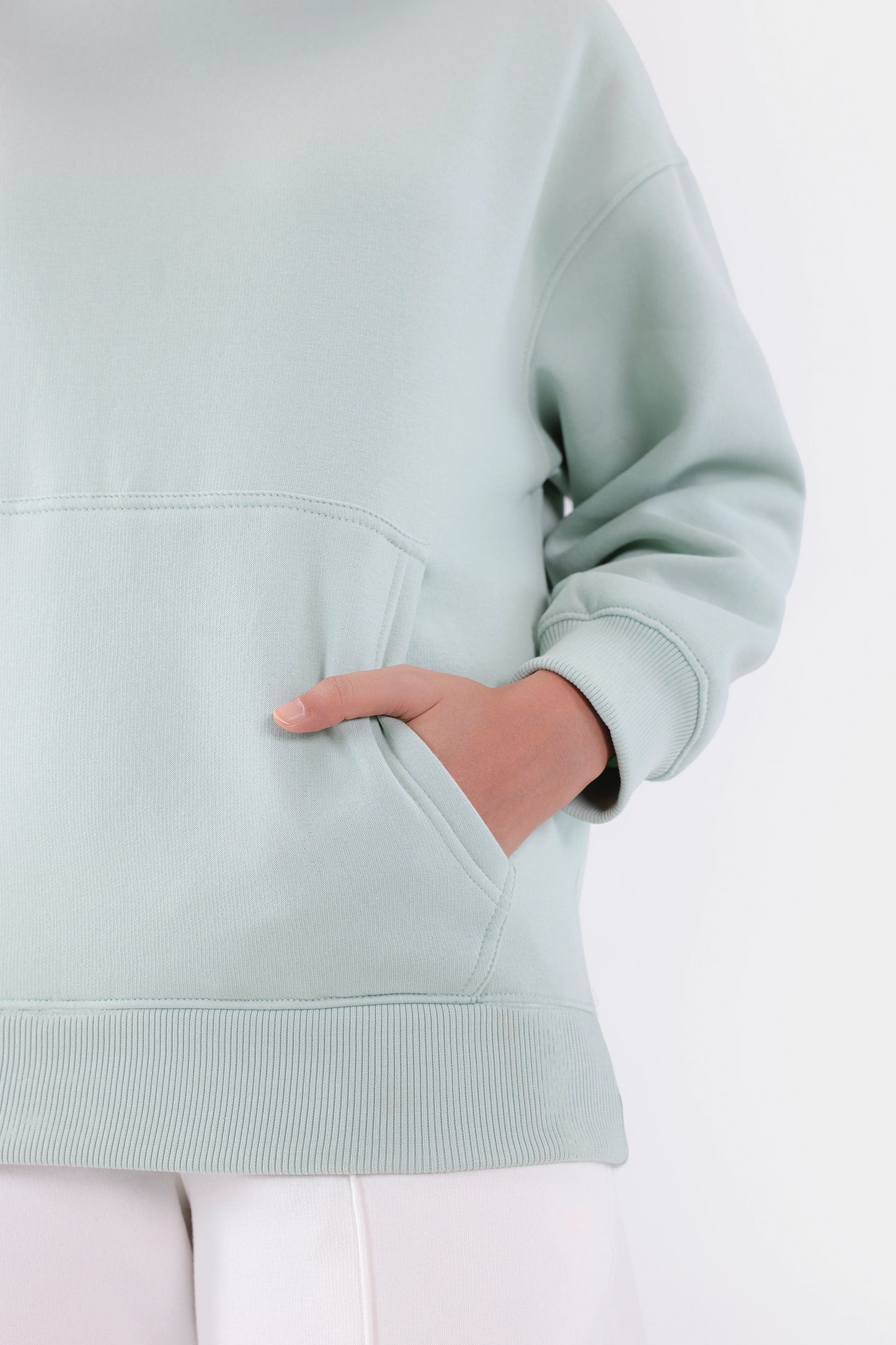 Back Printed Fleece Hoodie - Cougar Clothing