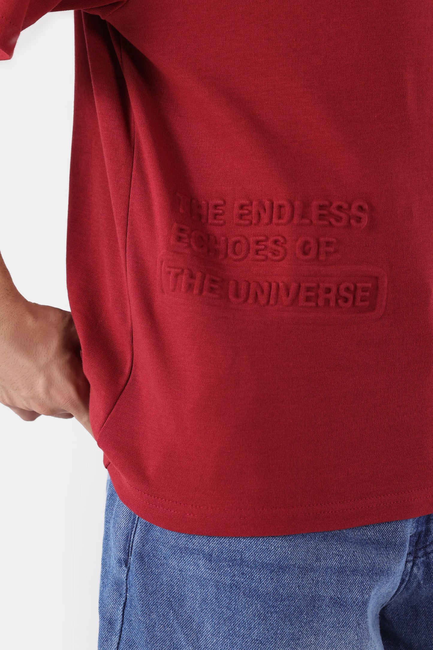 Raised Text T-Shirt - Cougar Clothing