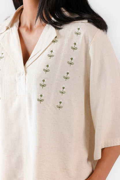 Daybreak Embroidered Blouse - Cougar Clothing