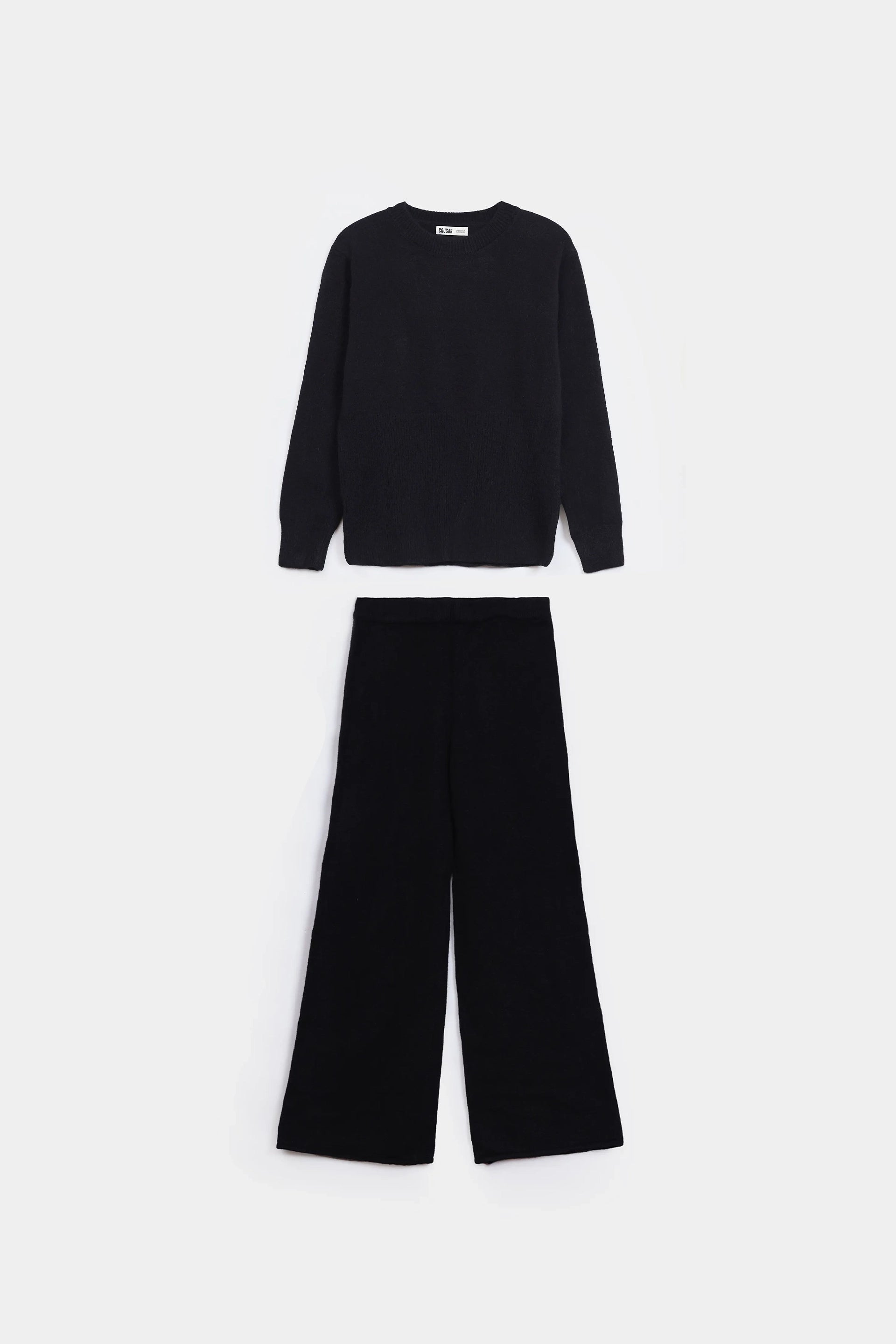 Fuzzy Knit Co-Ord Set - Cougar Clothing