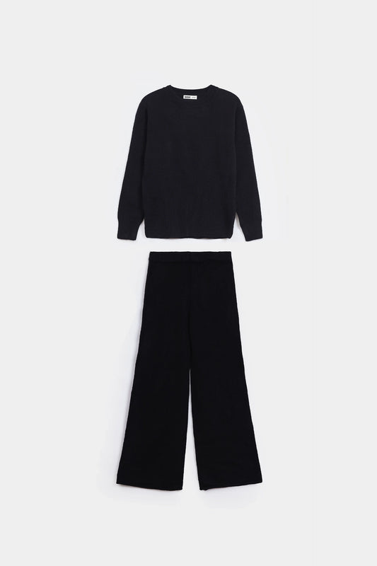 Fuzzy Knit Co-Ord Set - Cougar Clothing