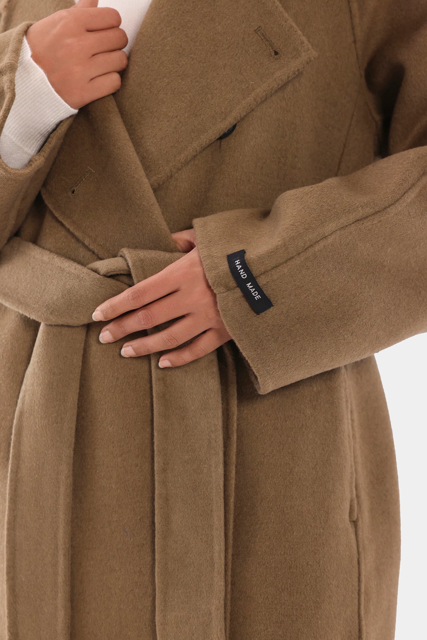 Belted Wrap Coat