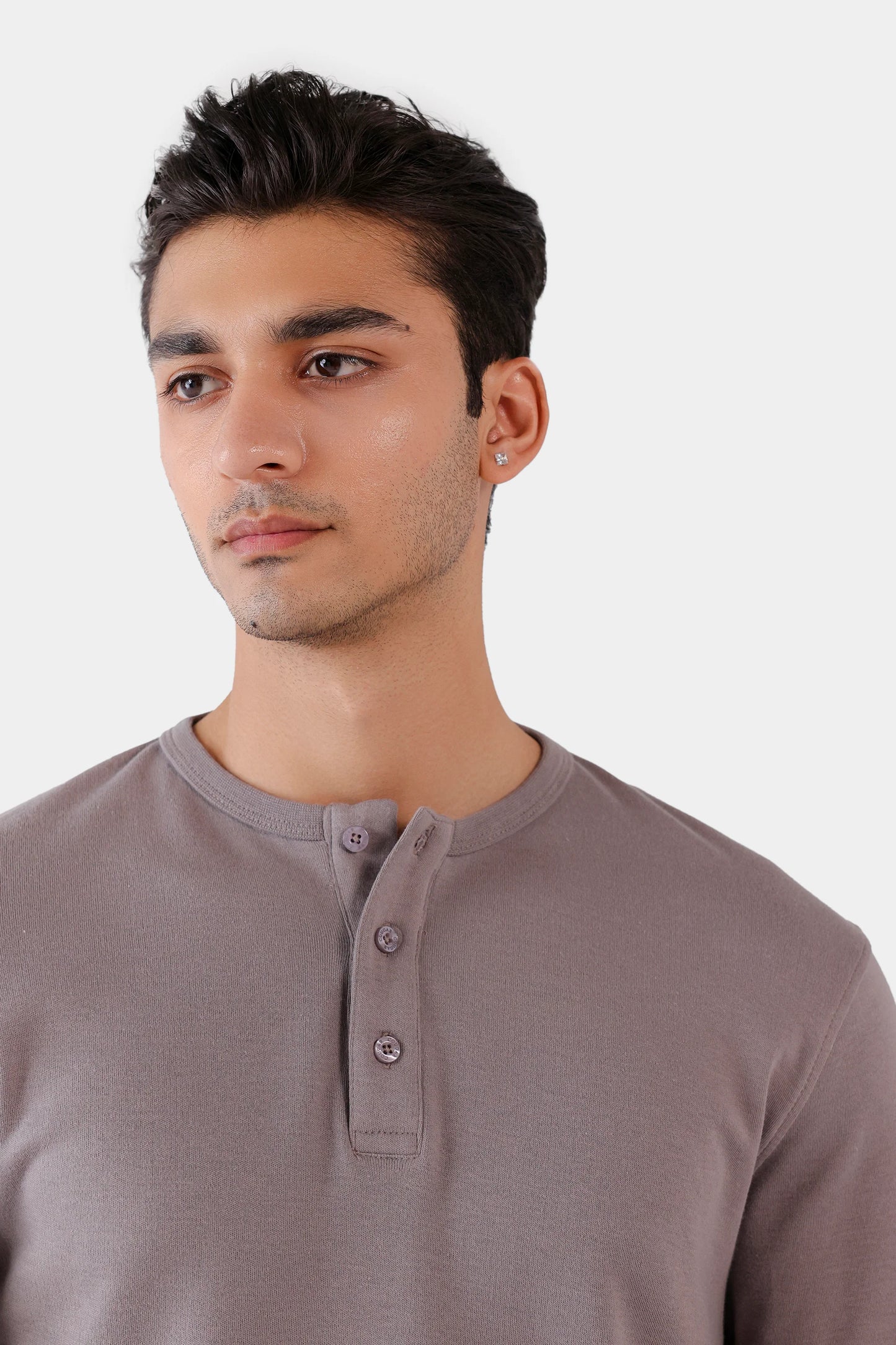 Basic Henley T-Shirt - Cougar Clothing