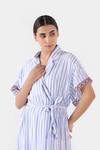 Midi Wrap Dress - Cougar Clothing