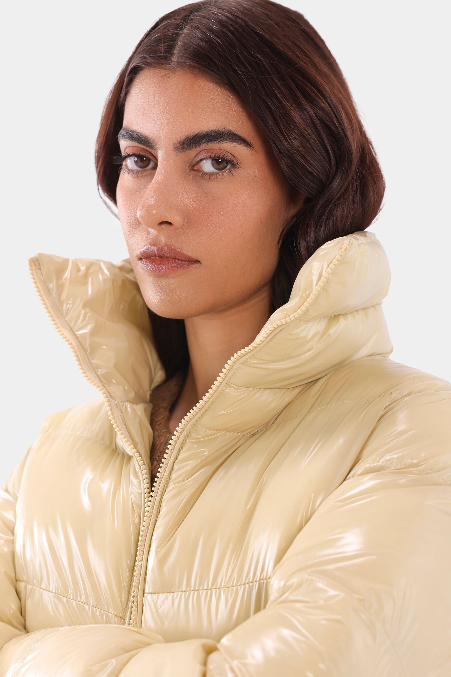 Cropped Puffer Jacket