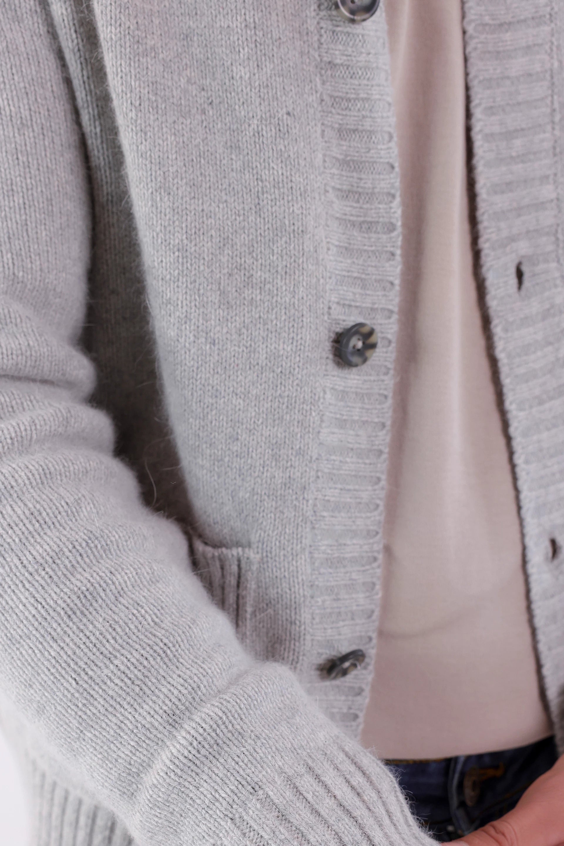 Button-Front Cardigan - Cougar Clothing