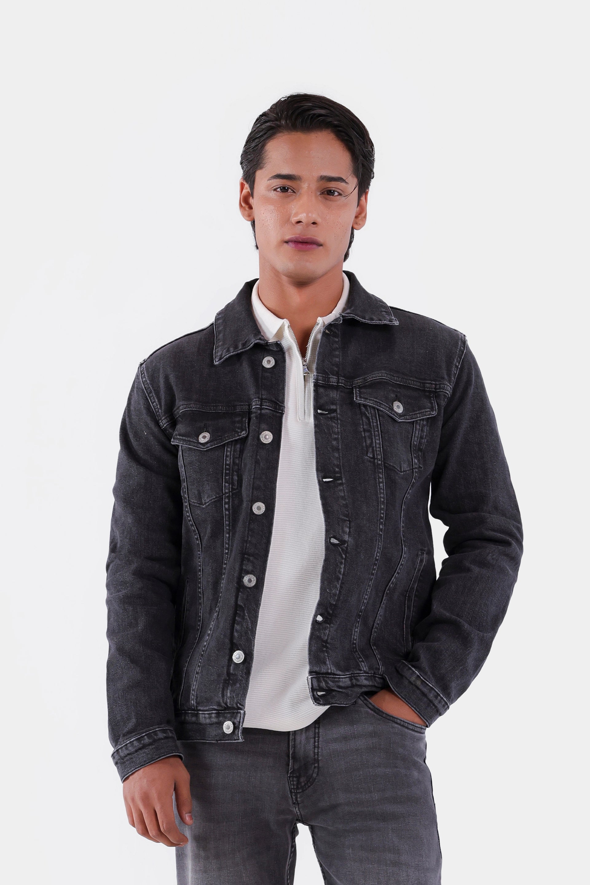 Trucker Denim Jacket - Cougar Clothing