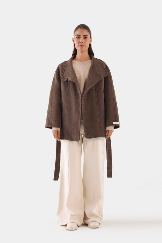 Belted Wrap Coat
