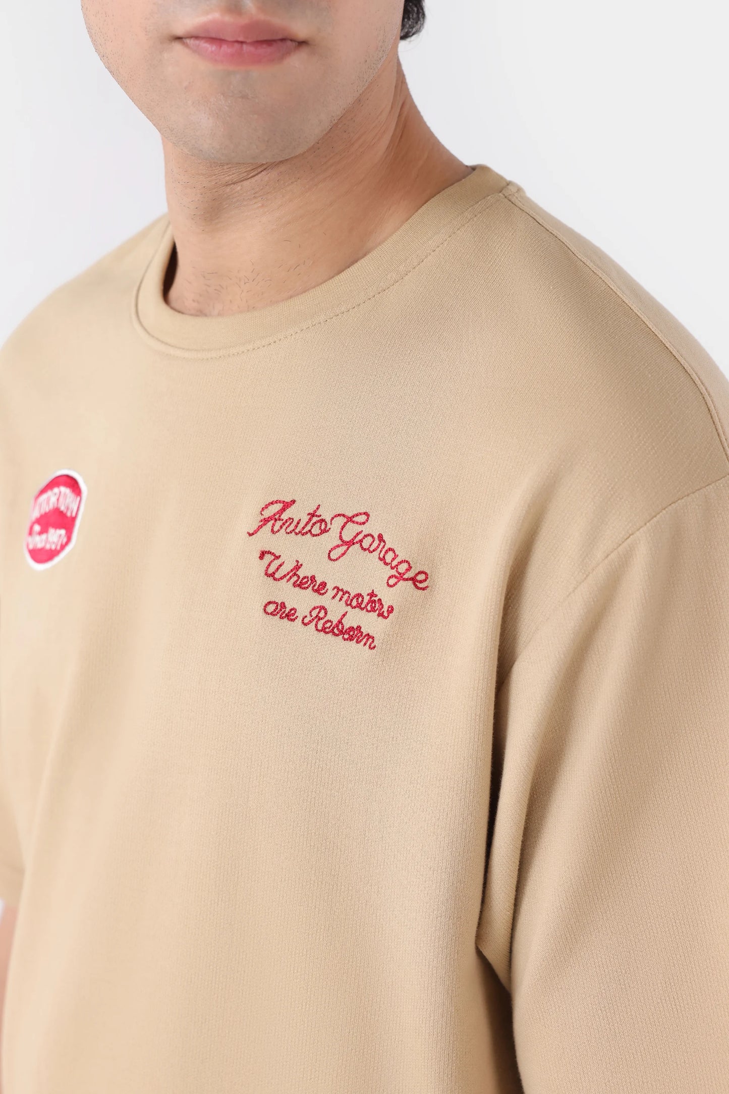 Embroidered Badge T-Shirt - Cougar Clothing